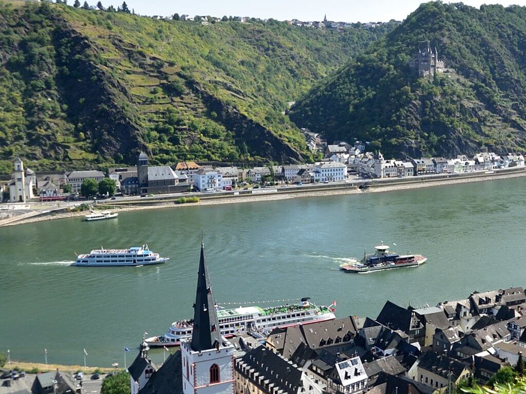 View of the Rhine near St. Goar
